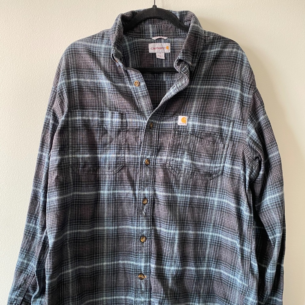 Men's Carhartt Flannel Shirt / Relaxed Fit